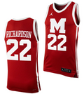 Kerry Richardson Jersey #22 Morehouse College Tigers Replica Basketball Uniform Maroon