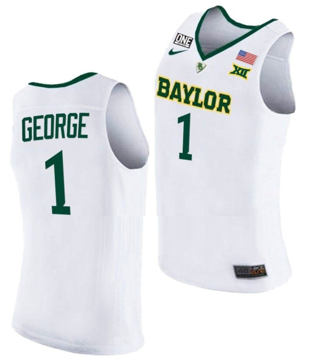 Keyonte George Jersey Baylor Bears College Basketball #1