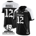 Keelon Russell Jersey #12 Alabama Crimson 18x-Time National Champions Gothic