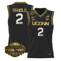 KK Arnold Jersey #2 UConn Huskies 2026 Tournament Final Four Stitched Black Gold