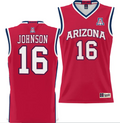 Keshad Johnson Jersey #16 Arizona Wildcats NIL College Basketball Lightweight Red