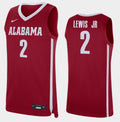 Kira Lewis Jr Jersey Alabama Crimson Tide College Basketball Replica Crimson #2