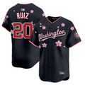 Keibert Ruiz Jersey #20 Washington Nationals Cherry Blossom Vapor Premier Limited Stitched