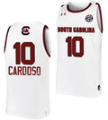 Kamilla Cardoso Jersey South Carolina Gamecocks College Basketball White #10