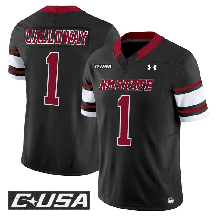 Kadarius Calloway Jersey #1 New Mexico State Aggies 2025 Stitched