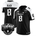 Kaelon Black Jersey #8 Indiana Hoosiers Gothic Big 10 Champions Stitched