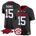 Kam Shanks Jersey #15 Arkansas Razorbacks Limited Stitched