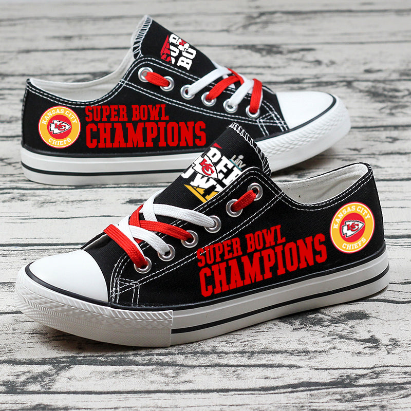 Kansas City Chiefs Sport Sneakers Shoes For Men Women Fans