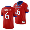 Kansas Jayhawks Jalon Daniels Jersey #6 College Football Stitched