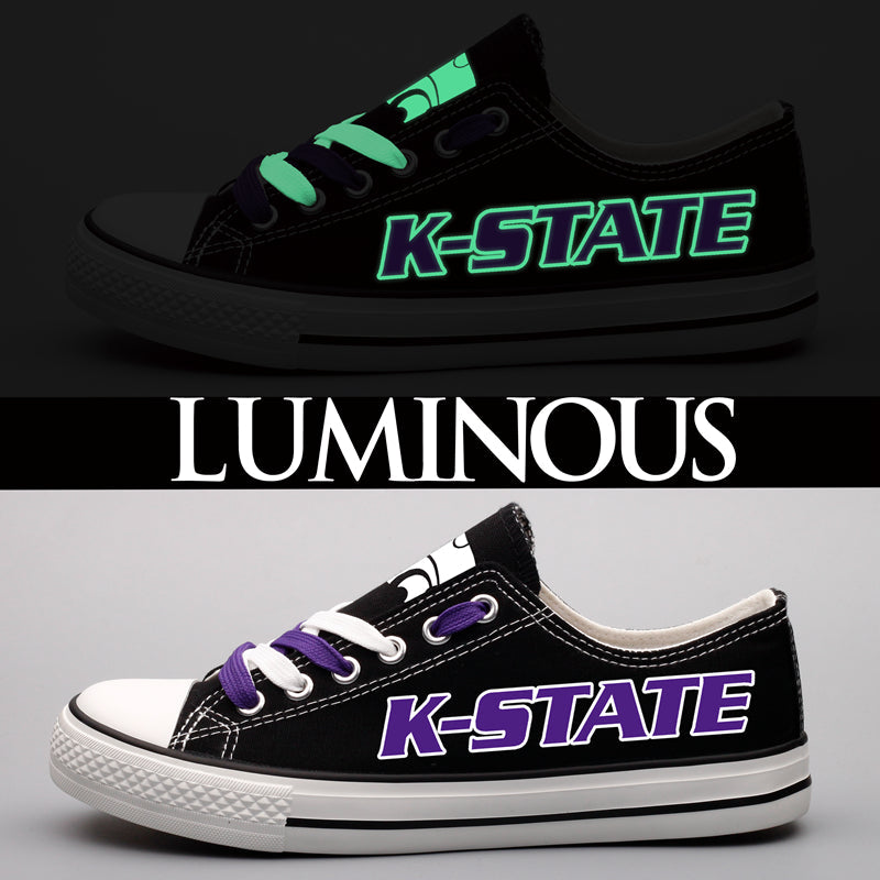 Kansas State Wildcats Sport Sneakers Shoes For Men Women Fans