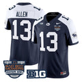 Kaytron Allen Jersey #13 Penn State Throwback Pinstripe Bowl Stitched