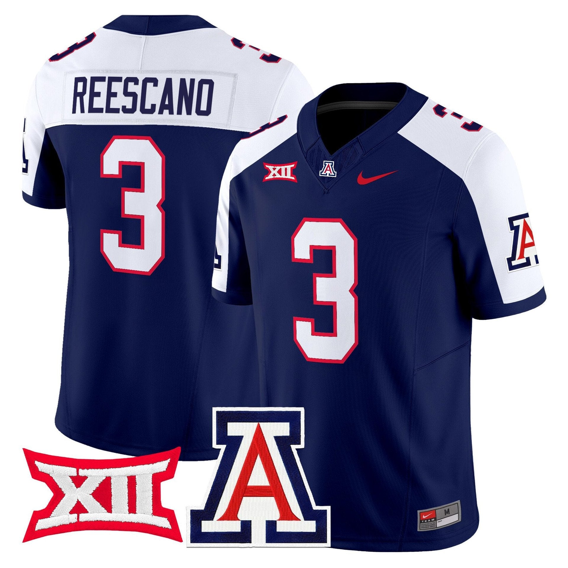 Kedrick Reescano Jersey #3 Arizona Wildcats 2025 Limited Stitched