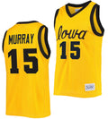Keegan Murray Jersey Iowa Hawkeyes College Basketball Classic Gold #15