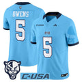 Kejon Owens Jersey #5 Florida International Panthers 2025 Stitched