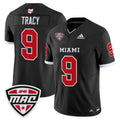 Kenny Tracy Jersey #9 Miami OH RedHawks 2025 Vapor Limited Stitched
