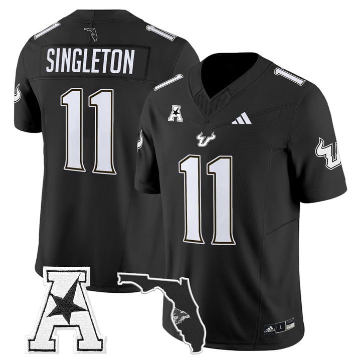 Keshaun Singleton Jersey #11 South Florida Bulls 2025 Limited Stitched