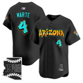 Ketel Marte Jersey #4 Arizona Diamondbacks Graffiti Desert Ink Edition