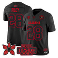 Kevin Riley Jersey #28 Alabama Crimson Stranger Things 2025 Rose Bowl Stitched