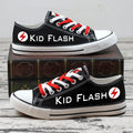 Kid Flash Low Top Canvas Sport Sneakers Shoes For Men Women Fans