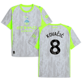 Kovacic 8 Manchester City 2025-26 Third Men Jersey – Gray