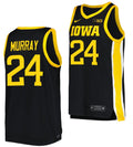 Kris Murray Jersey Iowa Hawkeyes College Basketball Black #24
