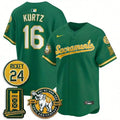 Men Oakland Athletics 2026 Alternate Sacramento - Celebrating 125 Years -  Limited Vapor Green Jersey - All Stitched