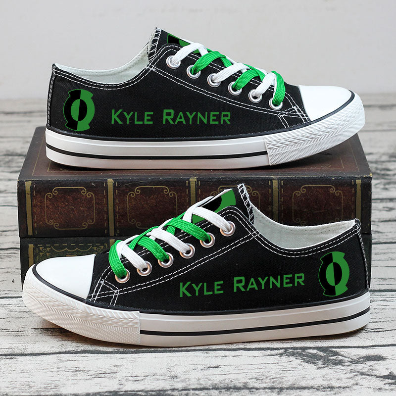 Kyle-Rayner Low Top Canvas Sport Sneakers Shoes For Men Women Fans