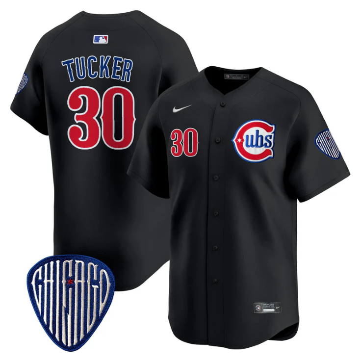Kyle Tucker Jersey #30 Chicago Cubs Blue Alternate Vapor Premier Limited Stitched