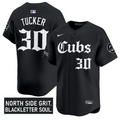 Kyle Tucker Jersey #30 Chicago Cubs Gothic North Side Edition Vapor Limited Stitched