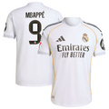 Kylian Mbappe 9 Real Madrid 2025-26 Home Jersey – White