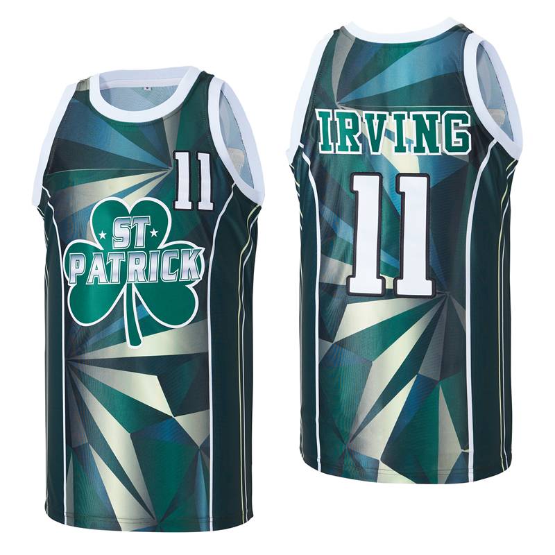 Kyrie Irving #11 Clover Alternate Basketball Jersey