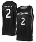 Landers Nolley II Jersey Cincinnati Bearcats College Basketball Black #2