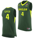 LJ Cryer Jersey Baylor Bears College Basketball #4
