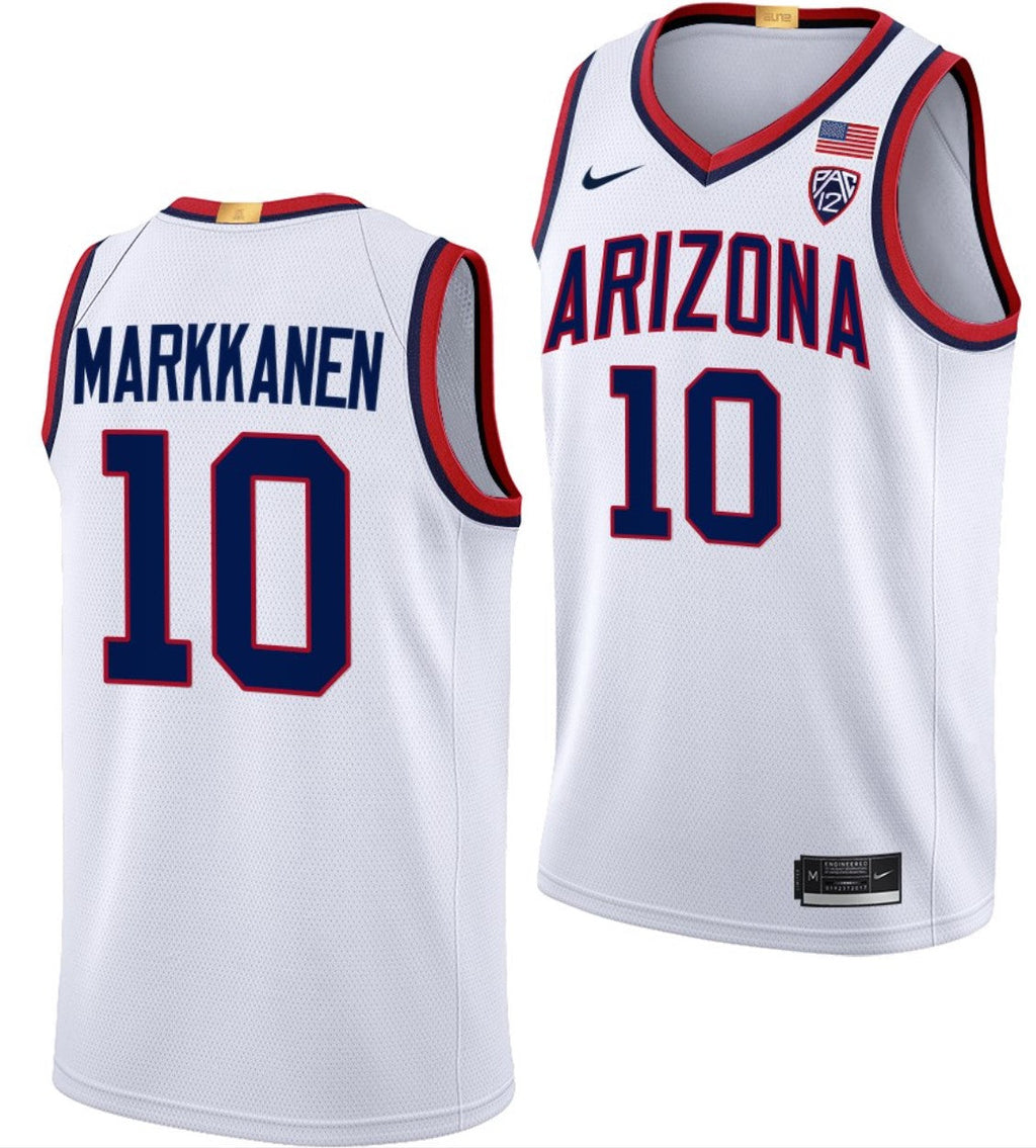 Lauri Markkanen Jersey Arizona Wildcats College Basketball Limited #10