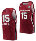 Laeticia Amihere Jersey South Carolina Gamecocks College Basketball Wine #15