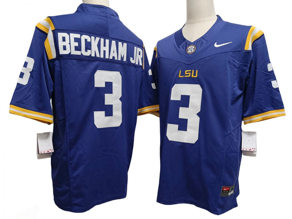 LSU Tigers #3 Odell Beckham Jr. Vapor F.U.S.E. Limited Jersey
