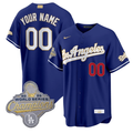 Los Angeles Dodgers Custom Jersey Baseball All Stitched Royal Blue