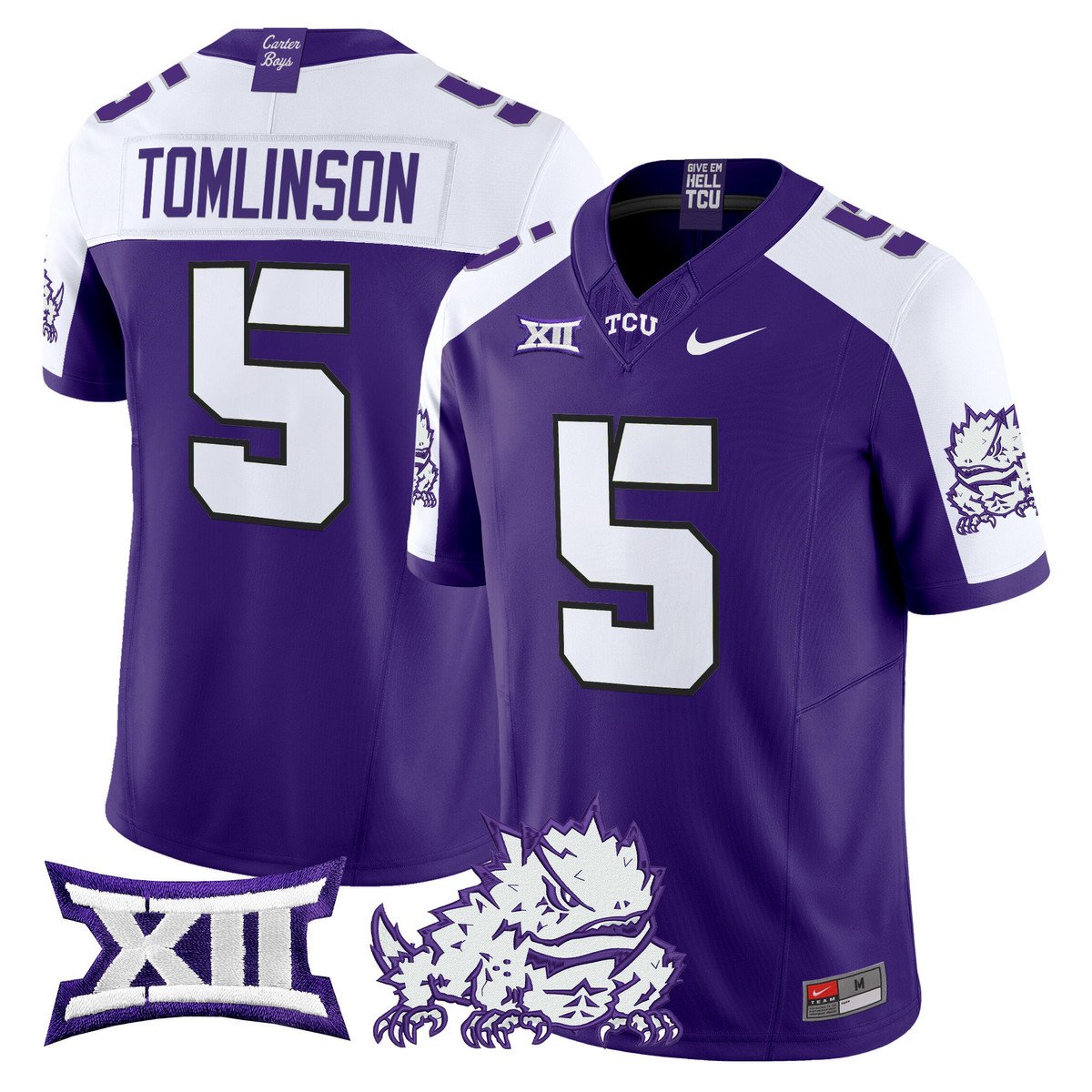 LaDainian Tomlinson Jersey #5 TCU Horned Frogs 2025 Limited Stitched