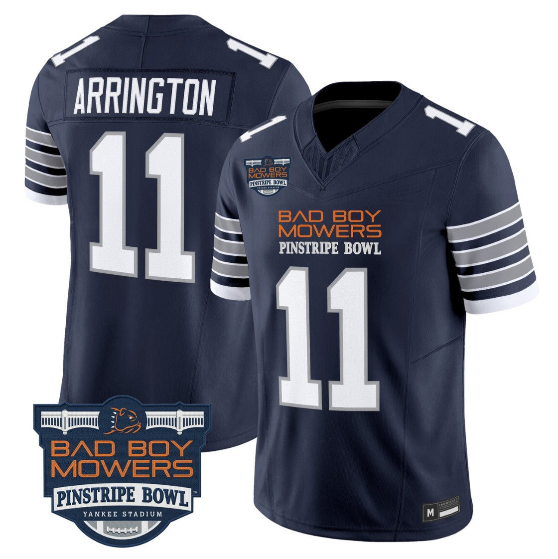 LaVar Arrington Jersey #11 Penn State 2025 Pinstripe Bowl V2 Stitched