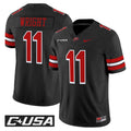 La'Vell Wright Jersey #11 Western Kentucky Hilltoppers 2025 Stitched