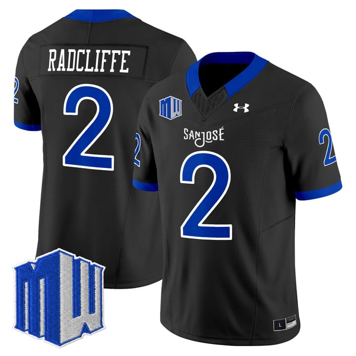 Lamar Radcliffe Jersey #2 San José State Spartans 2025 Limited Stitched
