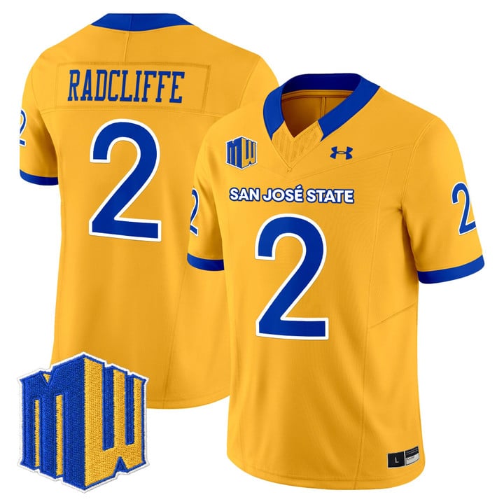 Lamar Radcliffe Jersey #2 San José State Spartans 2025 Limited Stitched