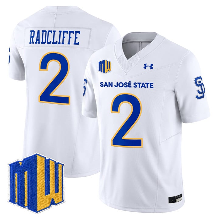 Lamar Radcliffe Jersey #2 San José State Spartans 2025 Limited Stitched