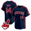 Larry Doby Jersey #14 Cleveland Indians Ricky Wild Thing Vaughn Stitched