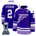 Lee Stecklein Jersey #2 Minnesota Frost 2025 PWHL Champions Premium Stitched