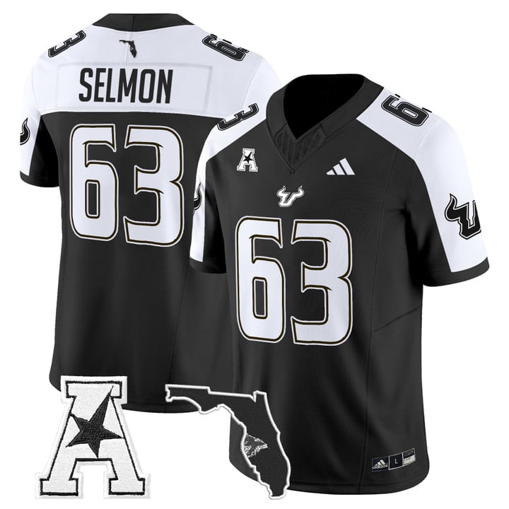 Lee Roy Selmon Jersey #63 South Florida Bulls 2025 Limited Stitched