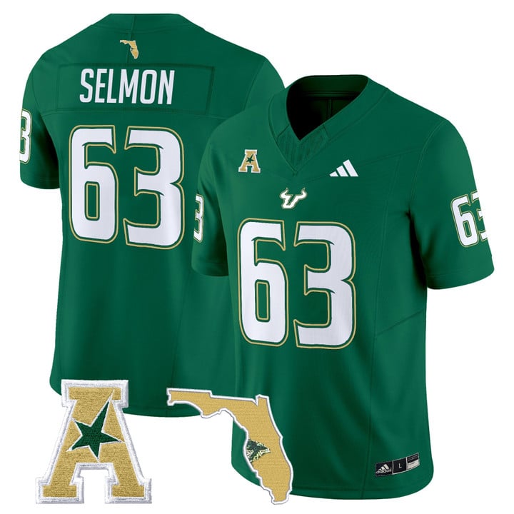 Lee Roy Selmon Jersey #63 South Florida Bulls 2025 Limited Stitched