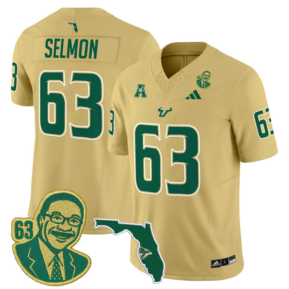 Quinton Flowers Jersey #9 South Florida Bulls Lee Roy Selmon Legacy Black Alter