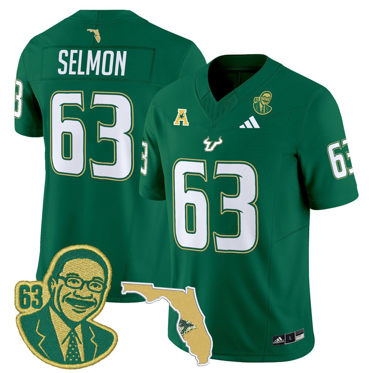 Quinton Flowers Jersey #9 South Florida Bulls Lee Roy Selmon Legacy Black Alter