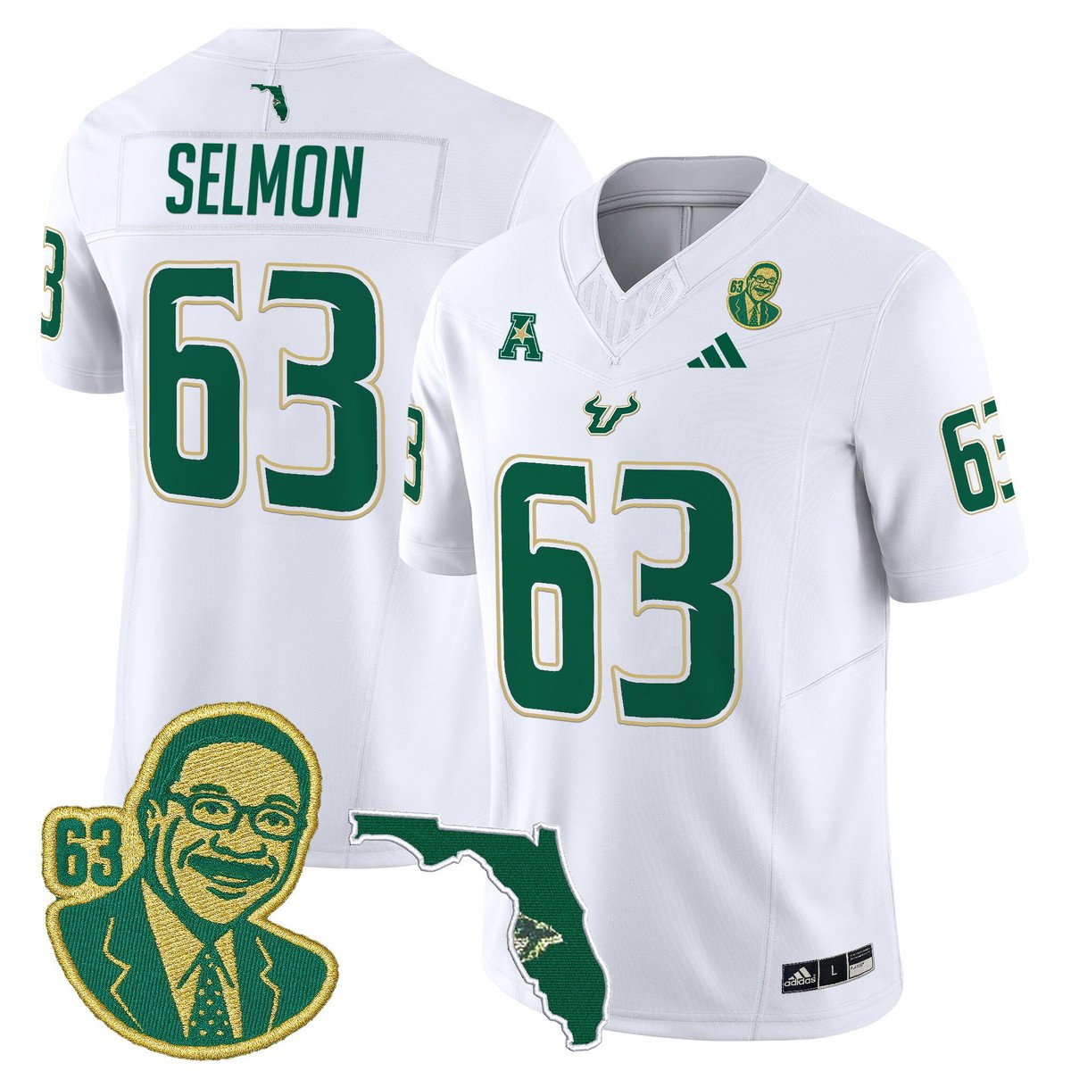 Quinton Flowers Jersey #9 South Florida Bulls Lee Roy Selmon Legacy Black Alter